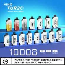 Load image into Gallery viewer, VIHO Turbo 10K Puffs 5% Nic Disposable Vape
